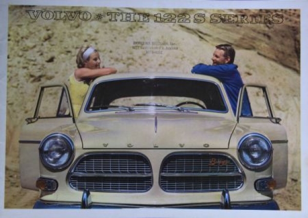 Volvo 122 S Modelprogram 1964 Carbrochure (3817)